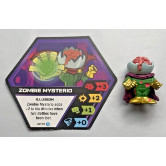 Funko Other - Funko Marvel Battleworld Zombie Mysterio Figure with Card Set Series 1 2020